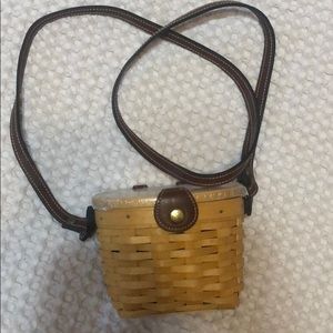 Longaberger mini basket purse 2000